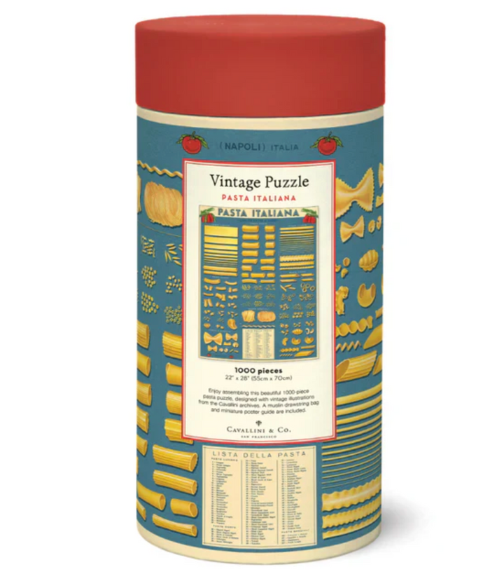 Cavallini & Co. 1000 Piece Puzzle - Pasta