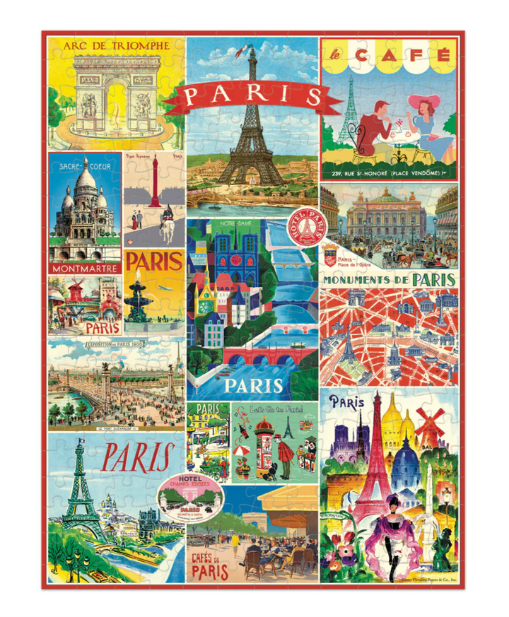 Cavallini & Co. 240 Mini Piece Puzzle - Paris