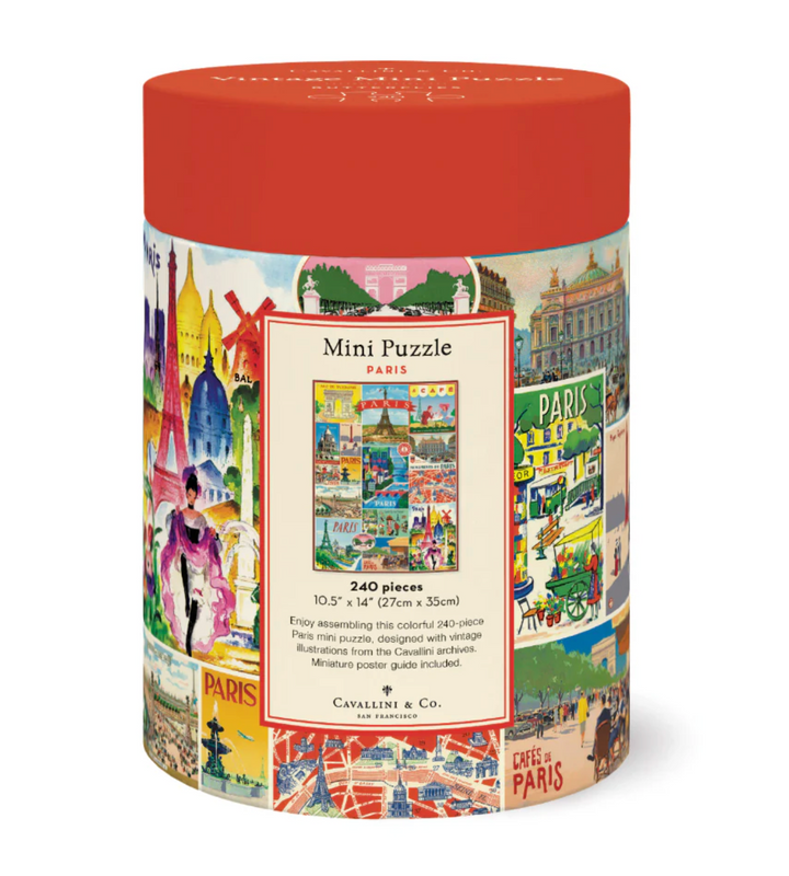 Cavallini & Co. 240 Mini Piece Puzzle - Paris