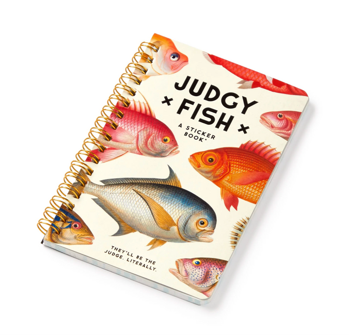 Sticker Book - Judgy Fish