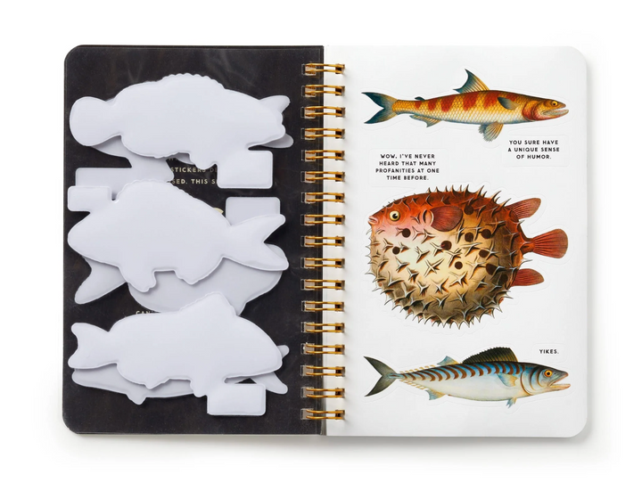 Sticker Book - Judgy Fish