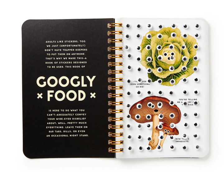 Sticker Book - Googly Food