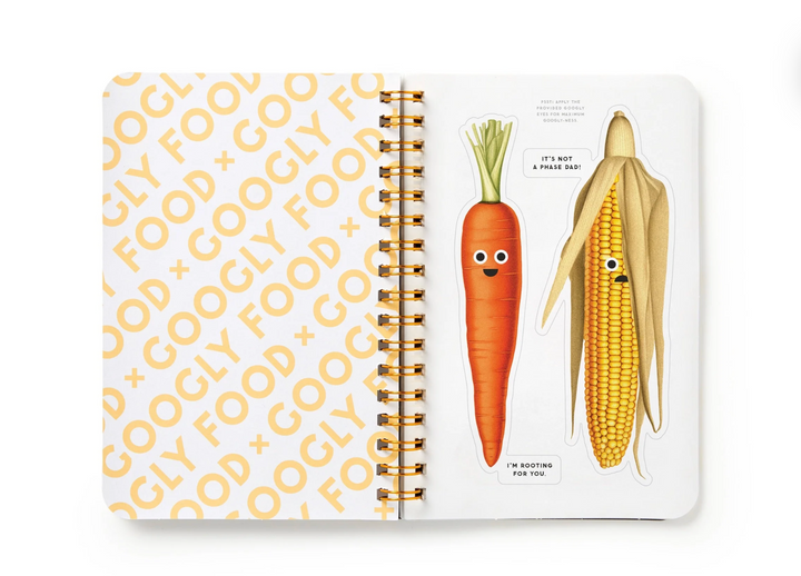 Sticker Book - Googly Food