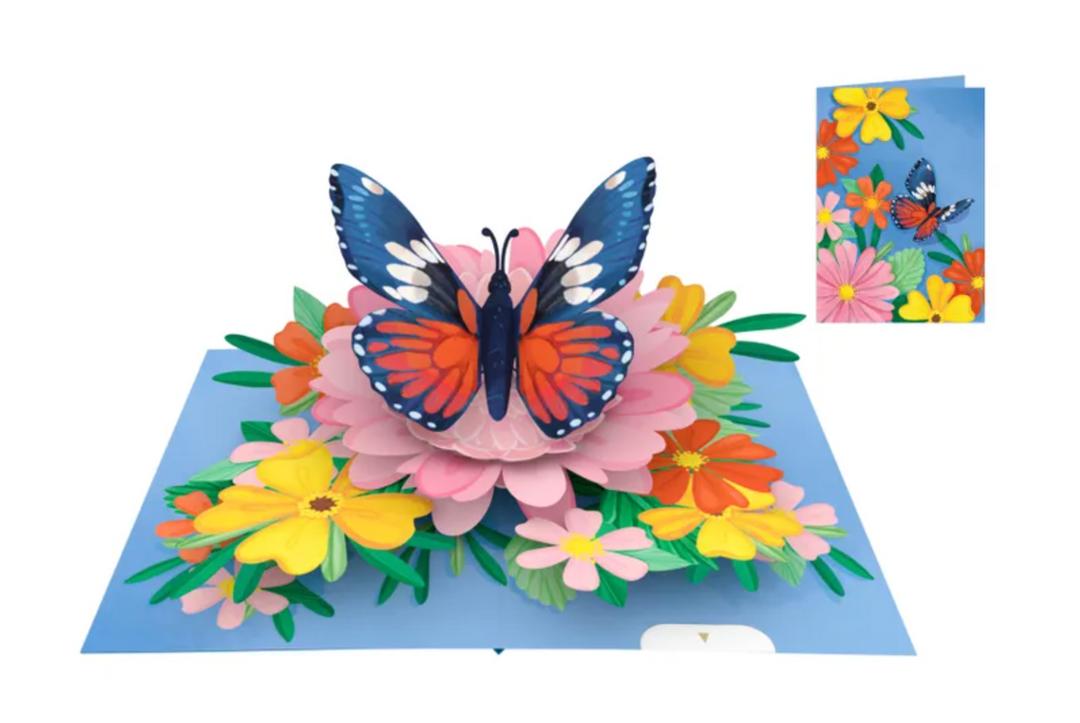 Origamo Pop Up Greeting Card - Butterfly