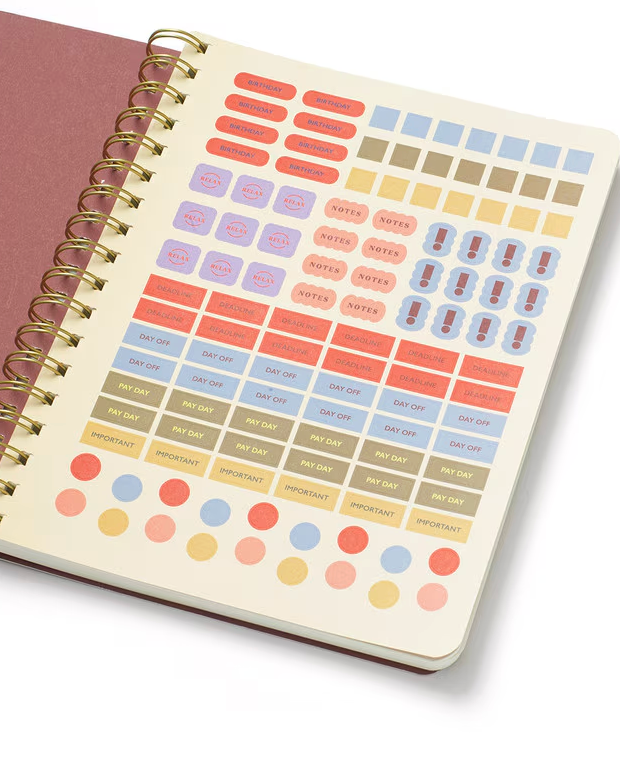 2027 Softcover Spiral Weekly Diary - Growing My Year