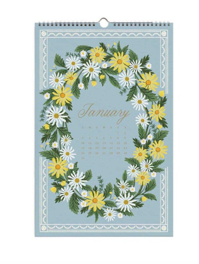 2027 Wall Calendar - Botanical Garden