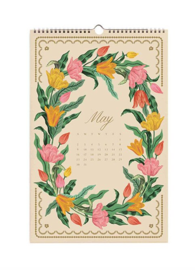 2027 Wall Calendar - Botanical Garden