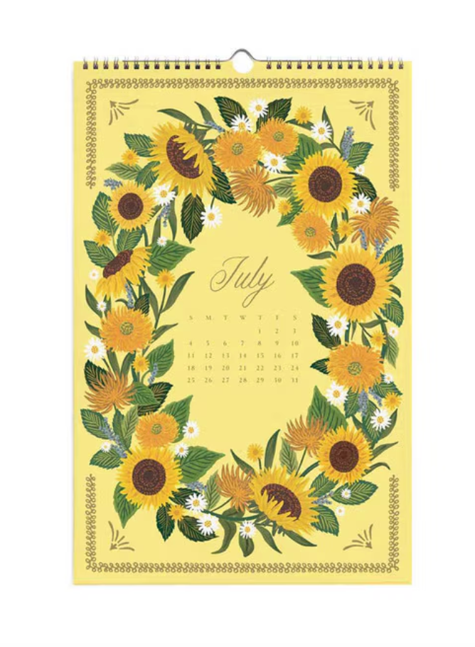 2027 Wall Calendar - Botanical Garden