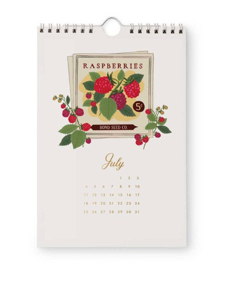 2027 Kitchen Calendar - Garden Study