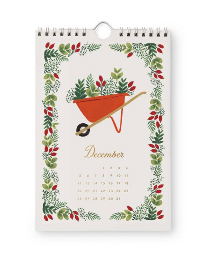 2027 Kitchen Calendar - Garden Study