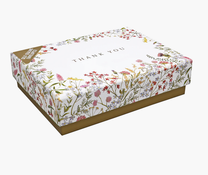Boxed Thank You Note Cards - Wildflowers