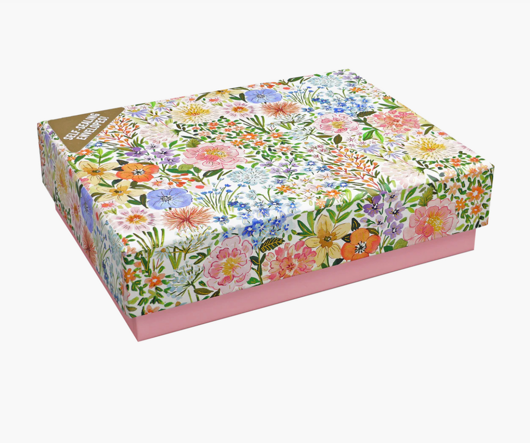 Boxed Everyday Note Cards - Floral Blooms
