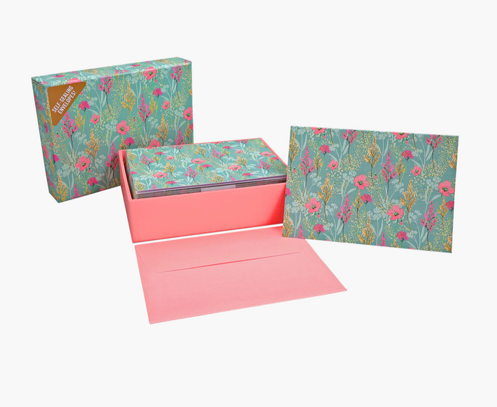 Boxed Everyday Note Cards - Golden Meadow