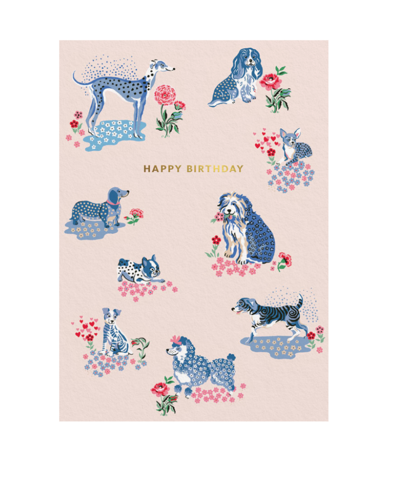 Ohh Deer Card - Happy Birthday Puppy Fields