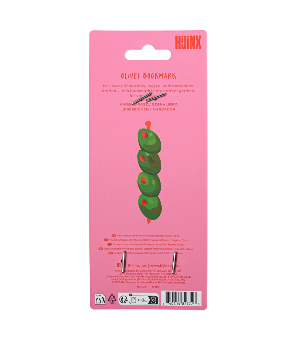 Hijinx Bookmark - Olives