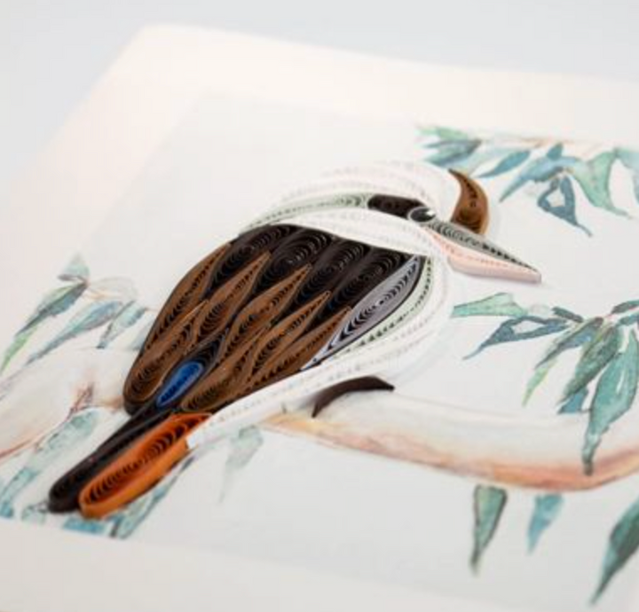 Quilling Card - Kookaburra