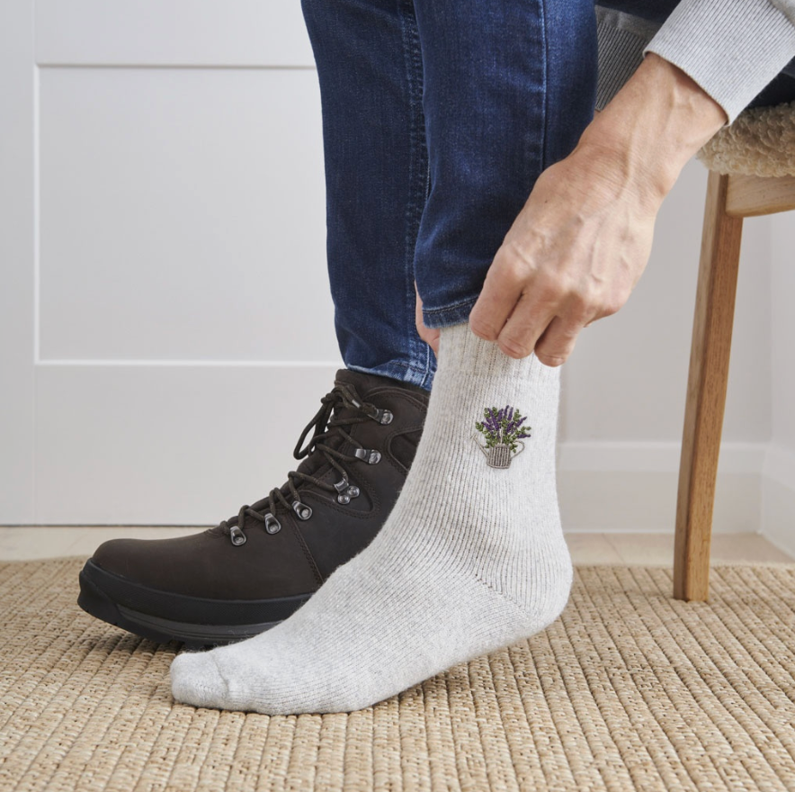 Sweet William Wool Socks - Watering Can