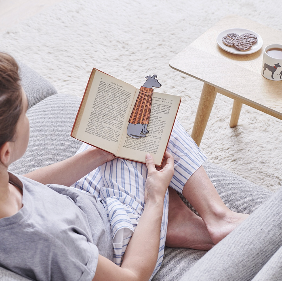 Sweet William Bookmark - Lurcher