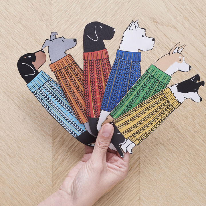 Sweet William Bookmark - Lurcher