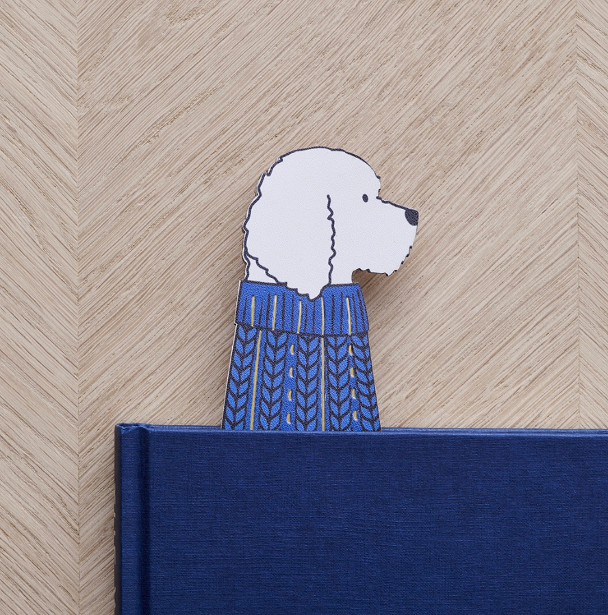 Sweet William Bookmark - Apricot Cockapoo