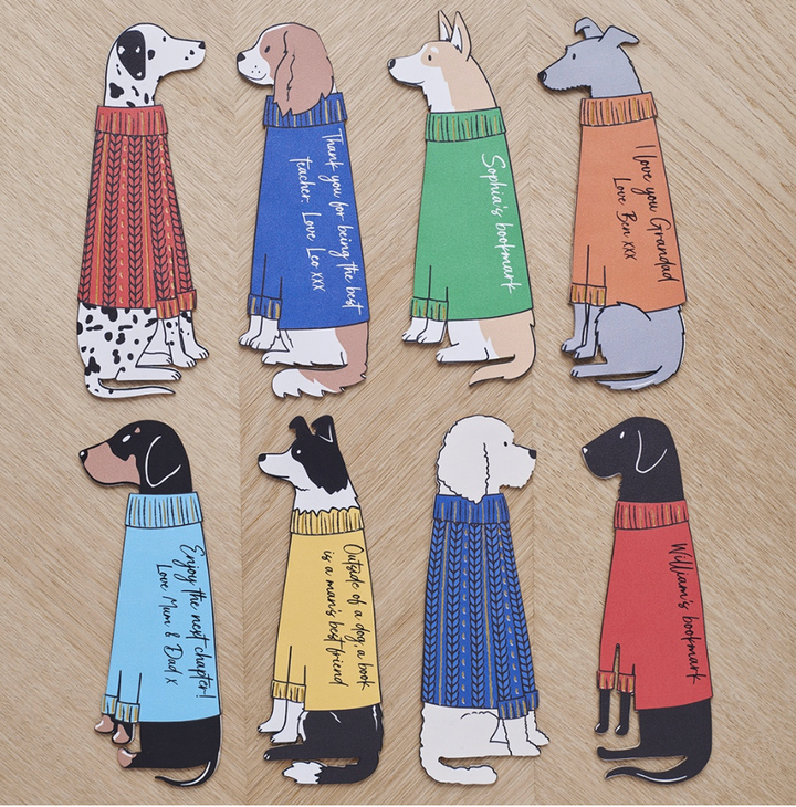 Sweet William Bookmark - King Charles Cavalier