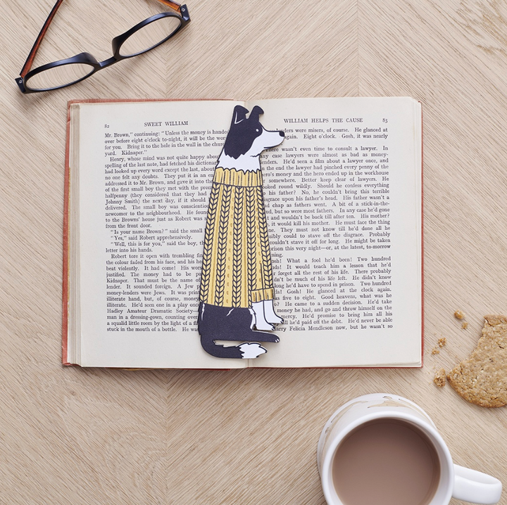 Sweet William Bookmark - Border Collie
