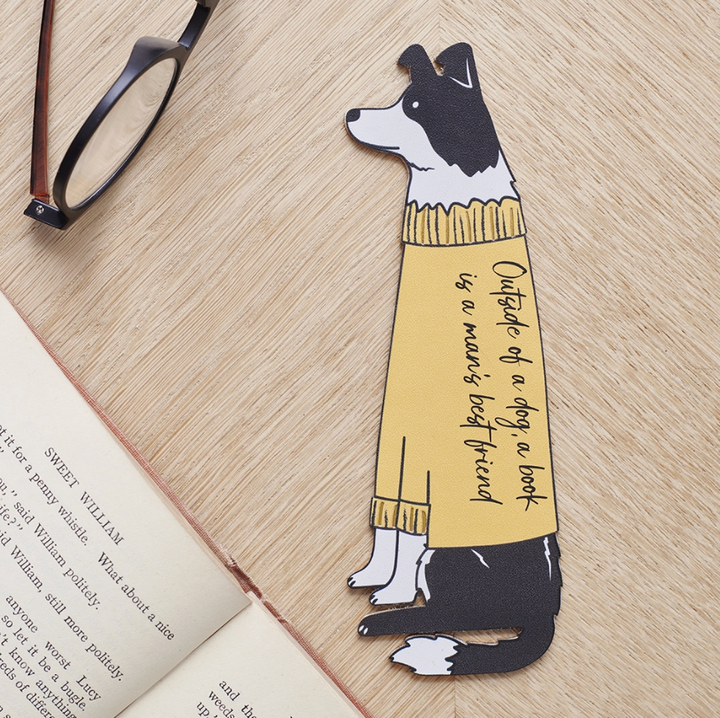 Sweet William Bookmark - Border Collie