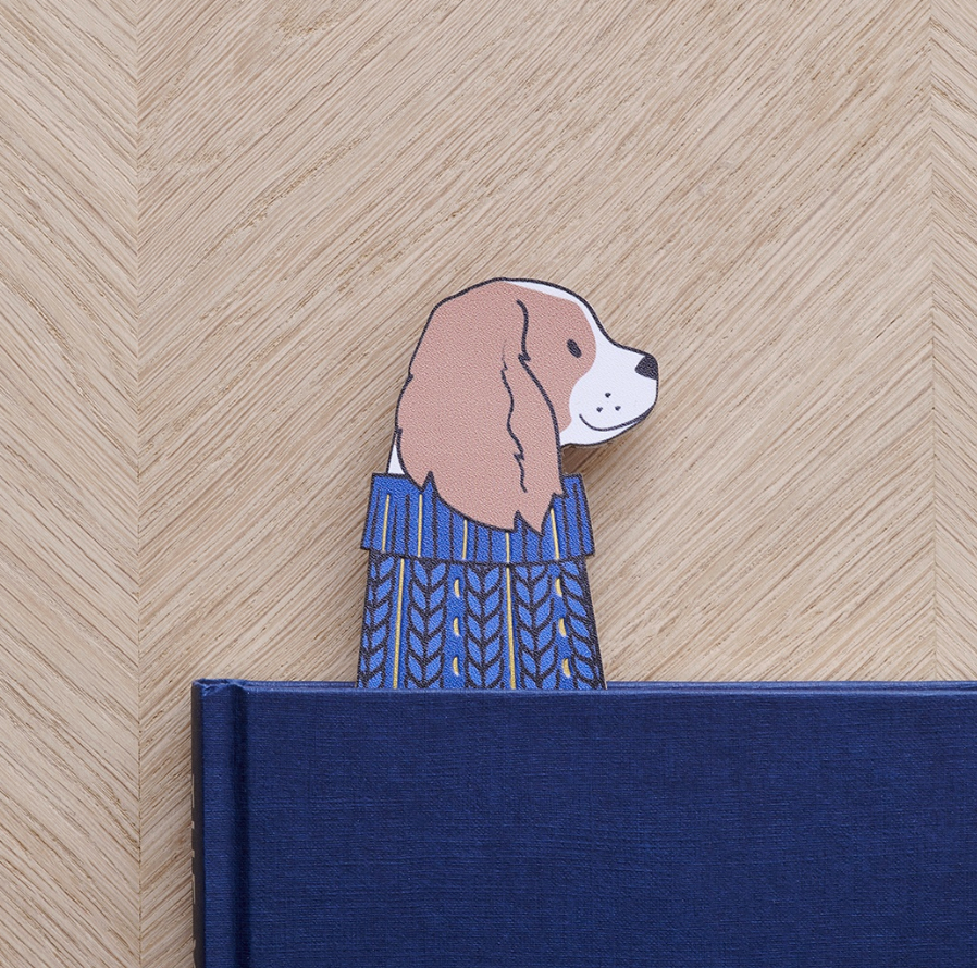 Sweet William Bookmark - King Charles Cavalier
