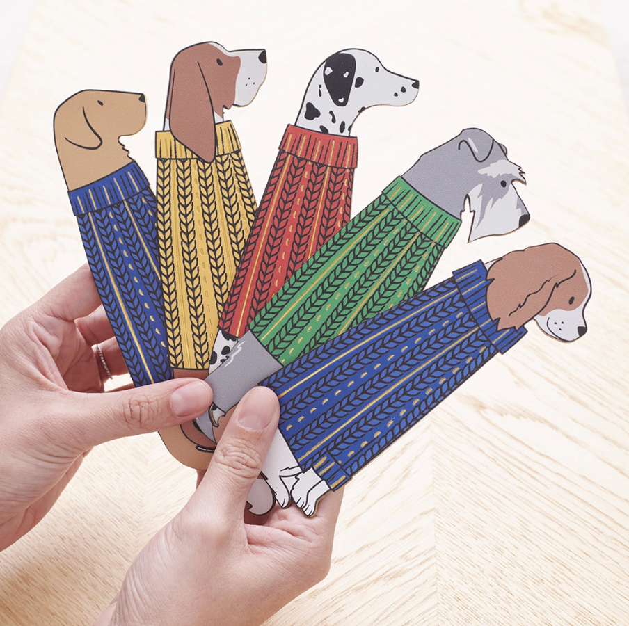 Sweet William Bookmark - King Charles Cavalier