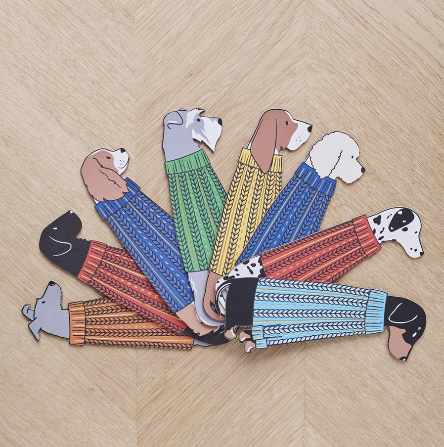 Sweet William Bookmark - Schnauzer
