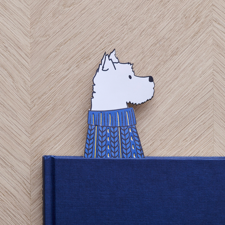 Sweet William Bookmark - Westie