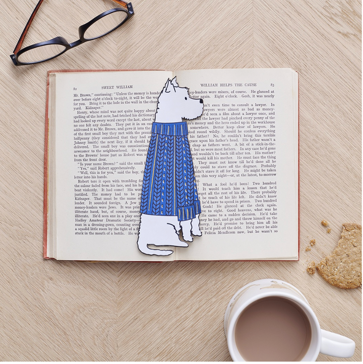 Sweet William Bookmark - Westie