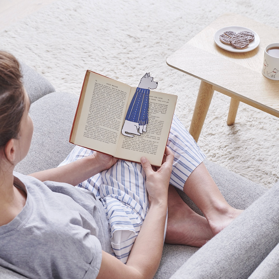 Sweet William Bookmark - Westie