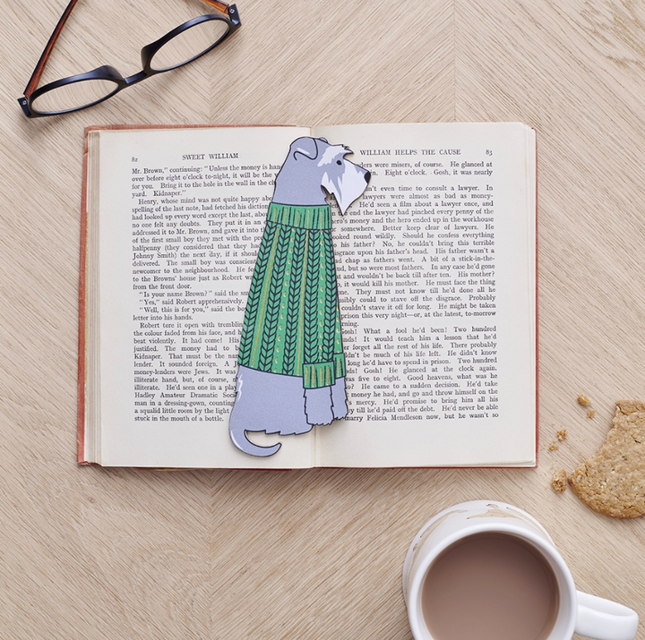 Sweet William Bookmark - Schnauzer