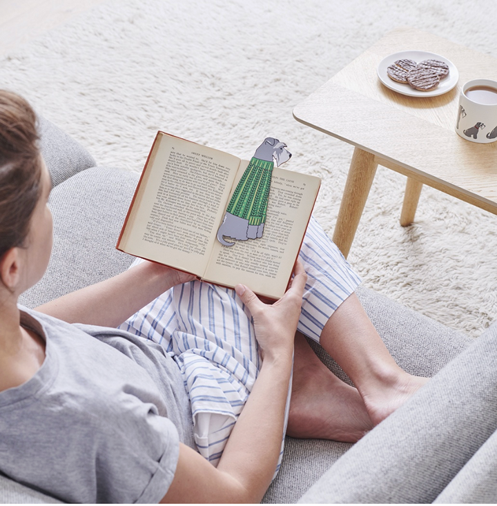 Sweet William Bookmark - Schnauzer