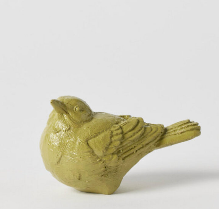 Finchy Sculpture - Olive