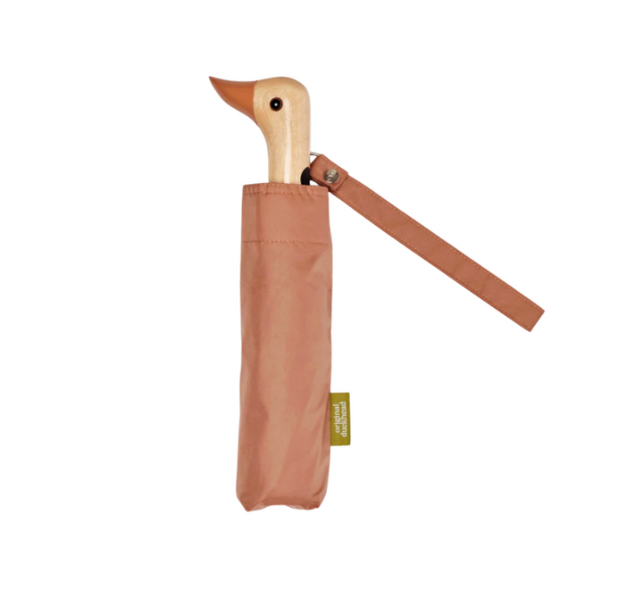 Duck Umbrella Compact - Mocha Mousse
