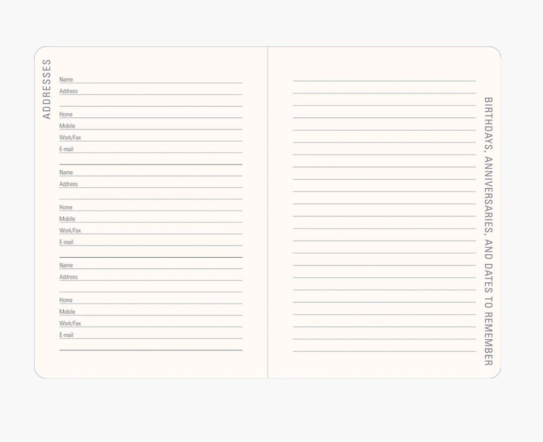 Peter Pauper Press 2027 Weekly Planner - Watercolor Treescape