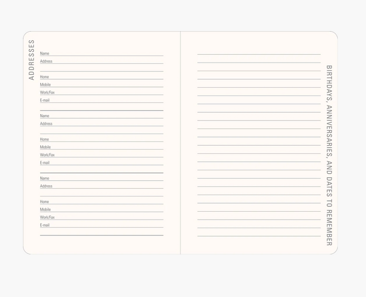 Peter Pauper Press 2027 Weekly Planner - Watercolor Treescape