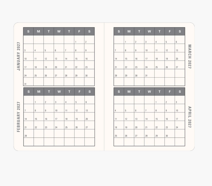Peter Pauper Press 2027 Weekly Planner - Highland Cow