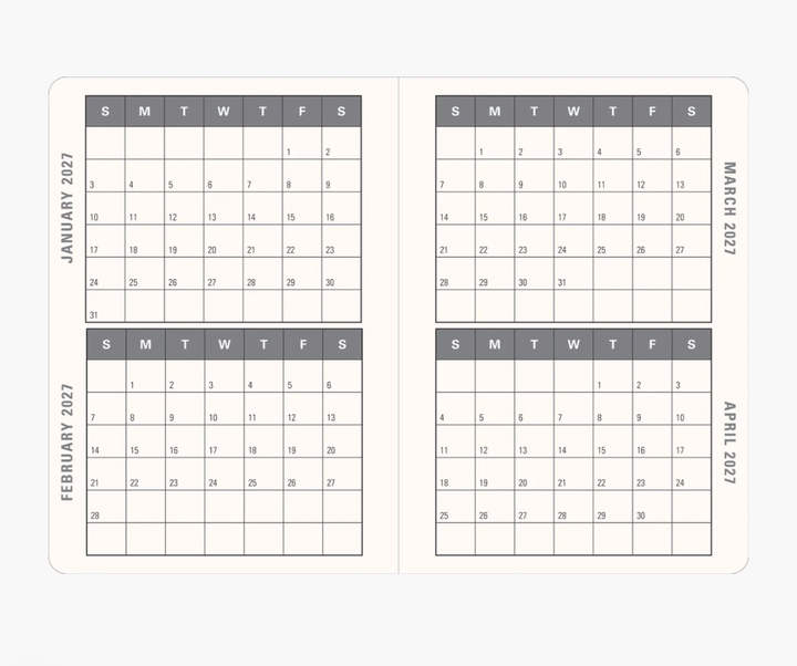 Peter Pauper Press 2027 Weekly Planner - Cottage Garden