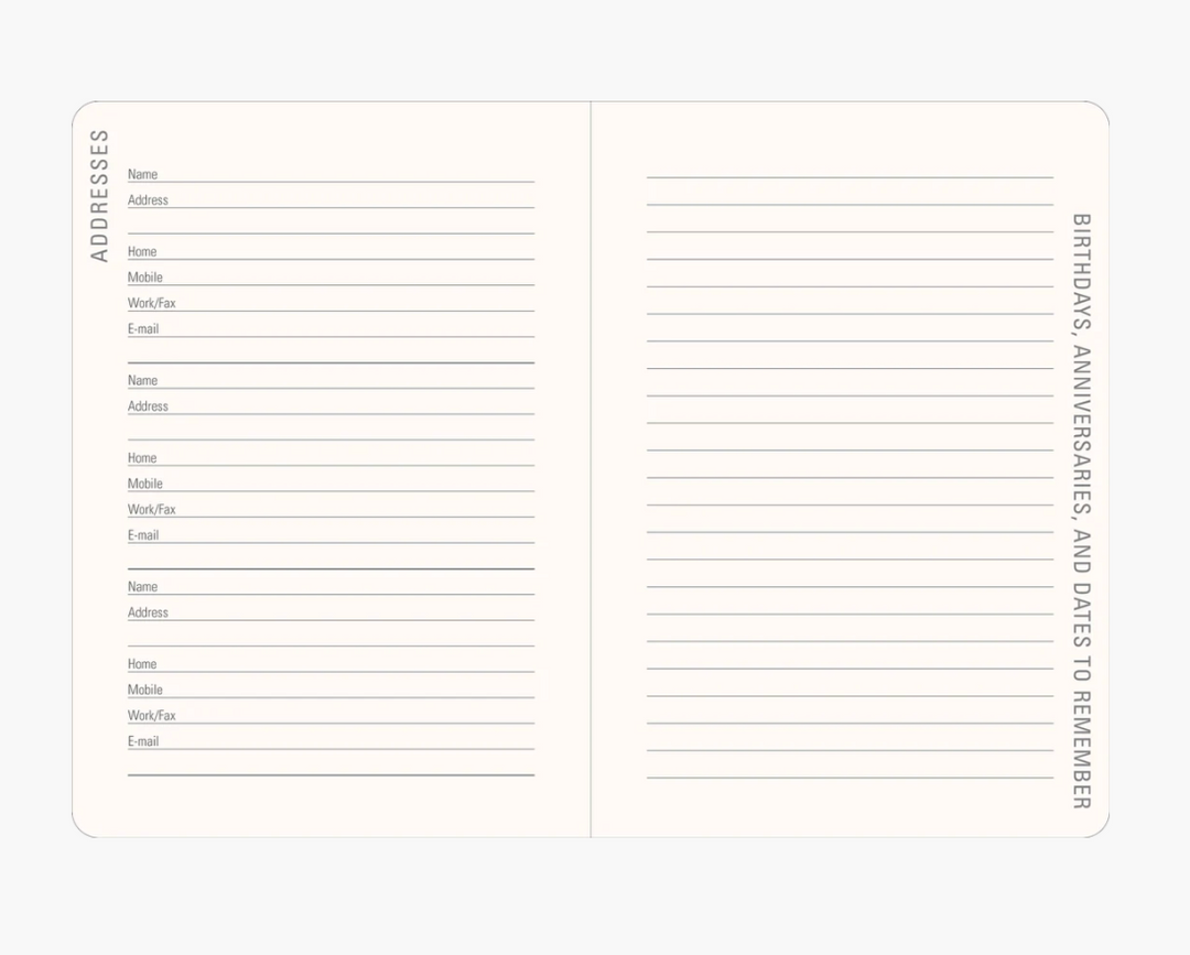 Peter Pauper Press 2027 Weekly Planner - Cottage Garden