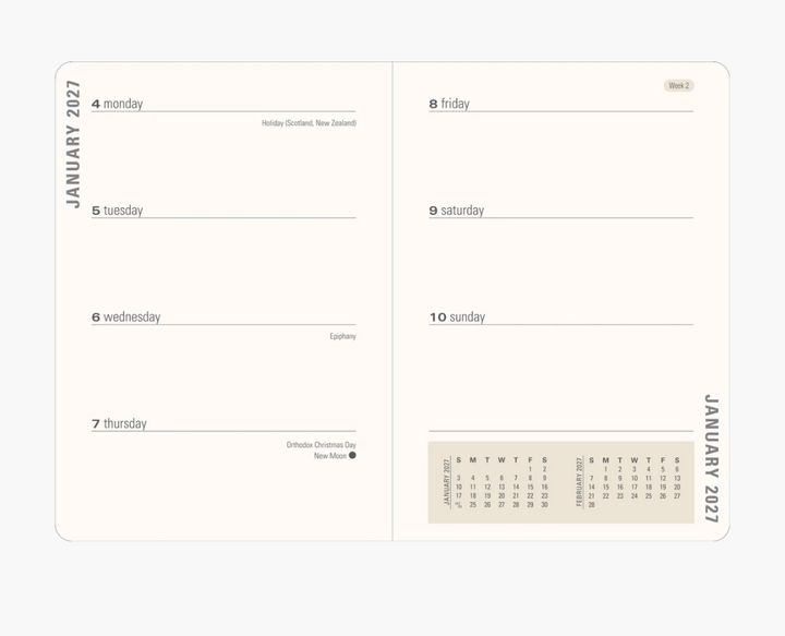 Peter Pauper Press 2027 Weekly Planner - Wildflower Garden