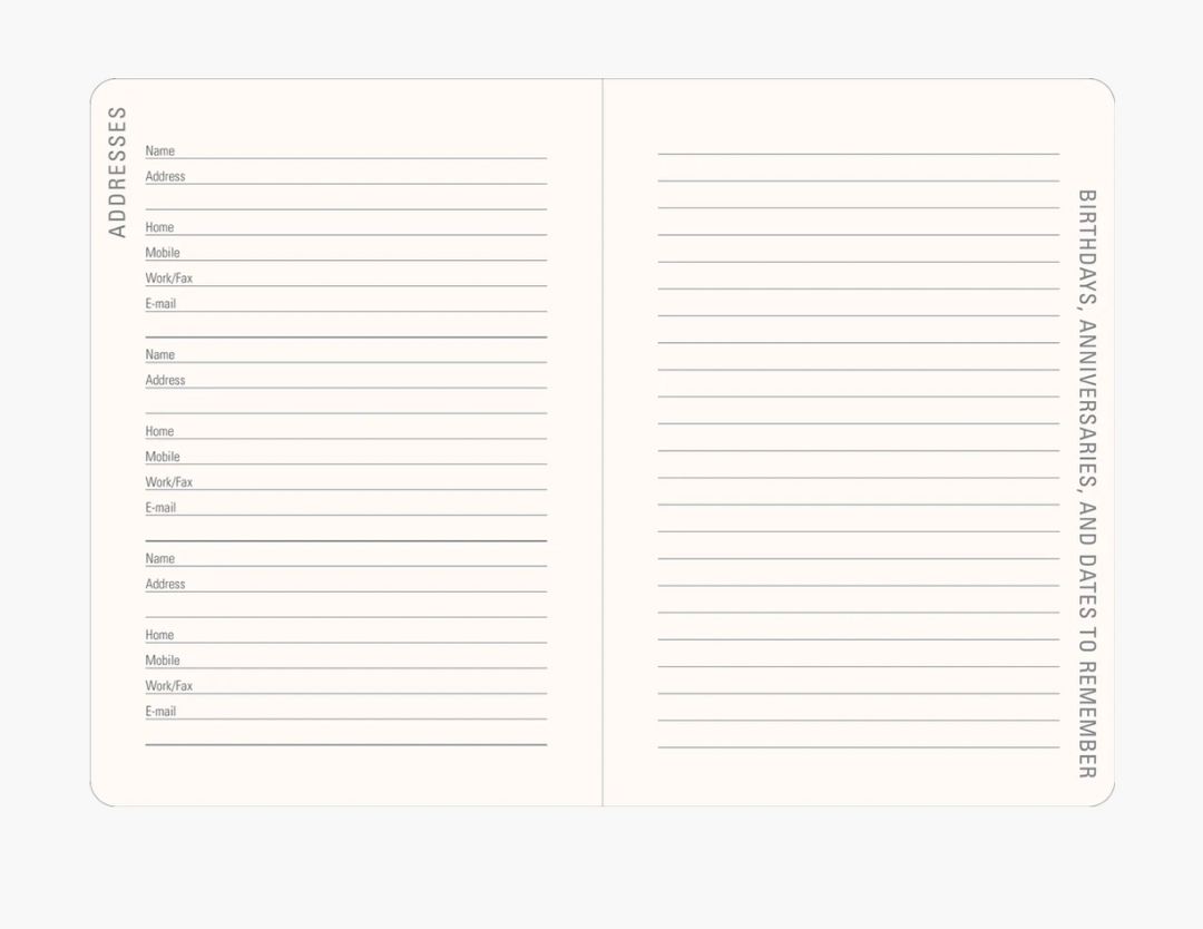 Peter Pauper Press 2027 Weekly Planner - Wildflower Garden