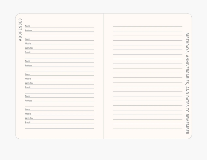 Peter Pauper Press 2027 Weekly Planner - Wildflower Garden