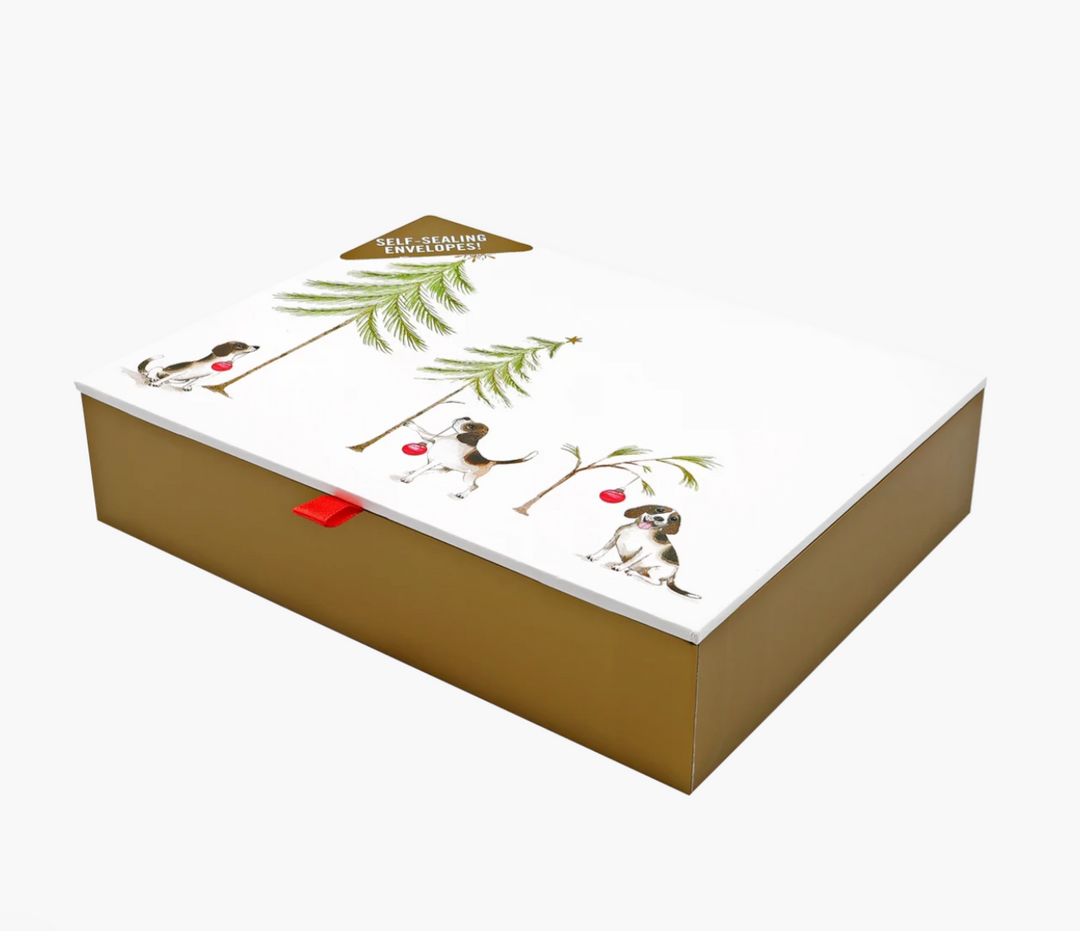 Deluxe Boxed Christmas Cards - The Heart Of A Dog
