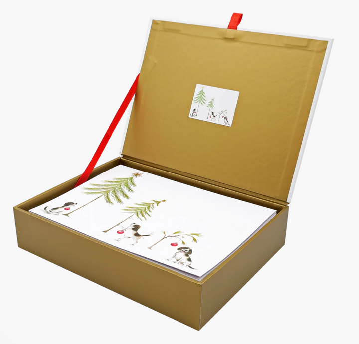 Deluxe Boxed Christmas Cards - The Heart Of A Dog