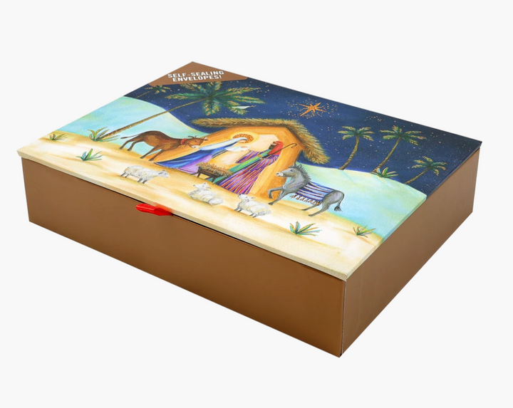 Deluxe Boxed Christmas Cards - Holy Night