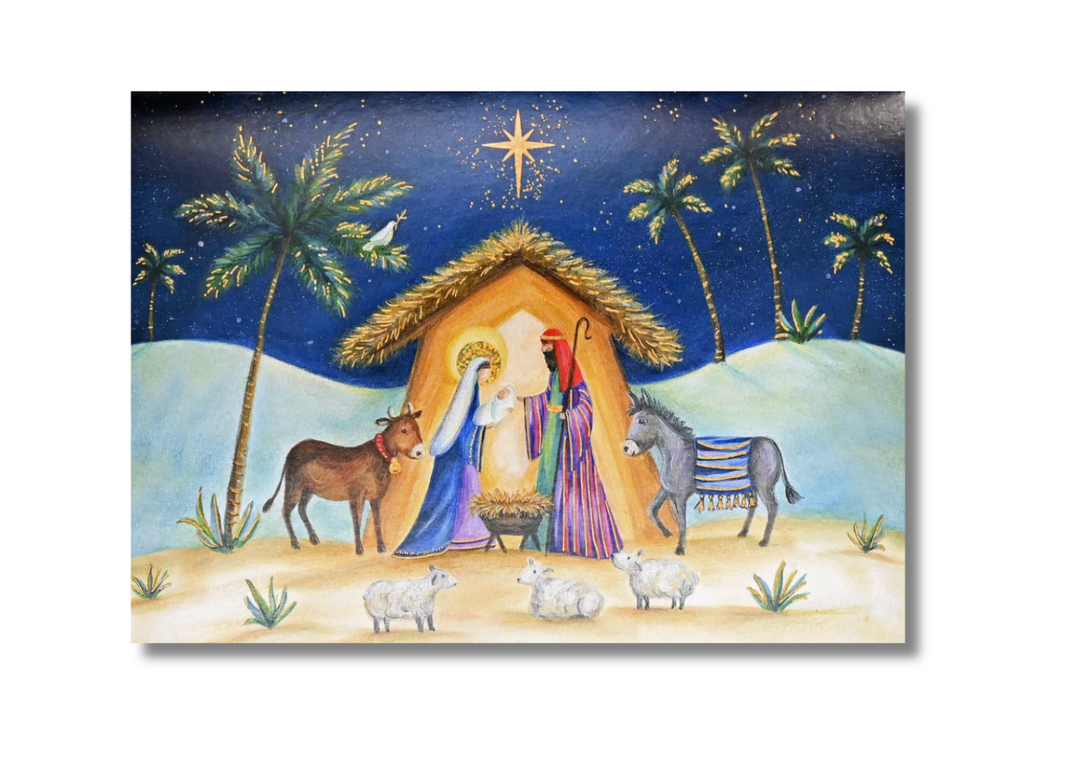 Deluxe Boxed Christmas Cards - Holy Night