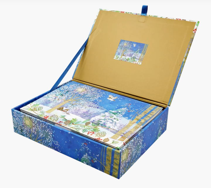 Deluxe Boxed Christmas Cards - Winter Starlight